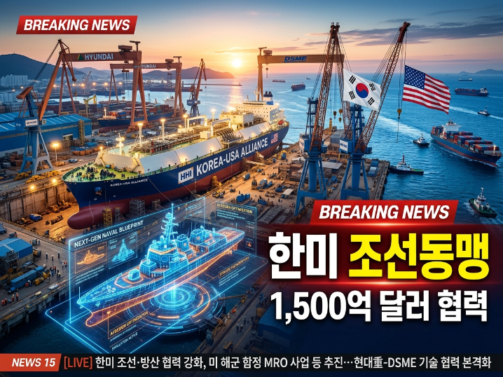 국내 조선 3사와 미국의 조선산업 협력 확대