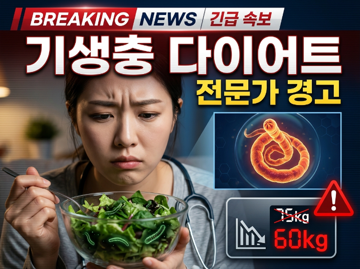 기생충 다이어트 논란