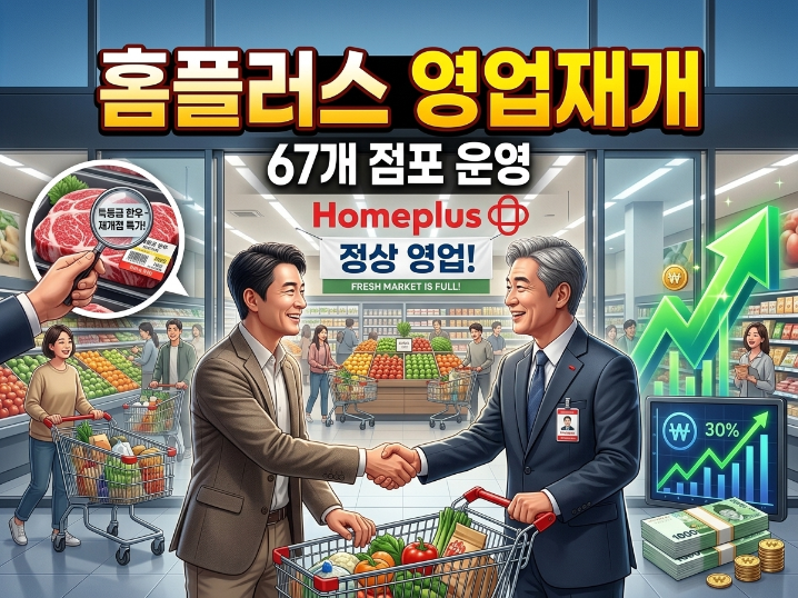 홈플러스 영업 재개