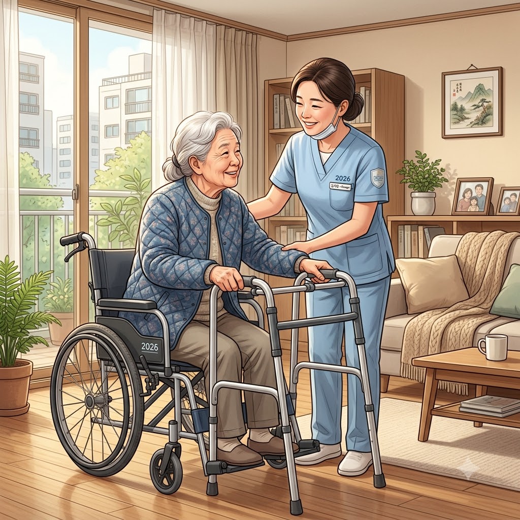 Caregiver assisting elderly woma… 202608040203 4